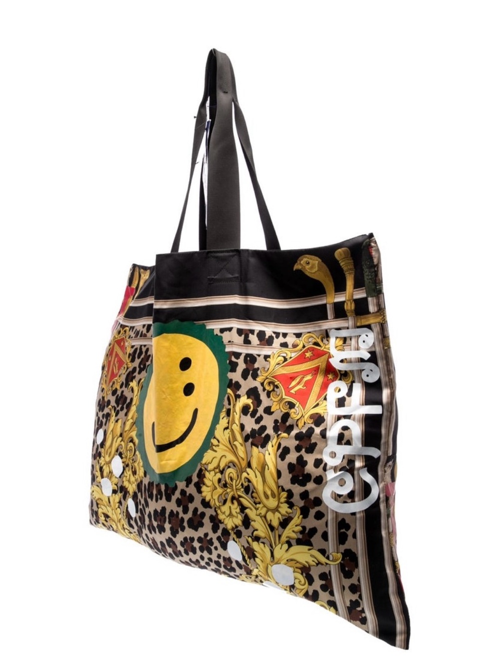 Junya Watanabe x Cactus Plant Flea Market Silk Tote Smiley Face - Picture 4 of 10